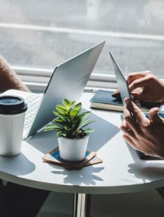 Virtual office workspace